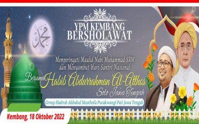 Peringatan Maulid Nabi Muhammad SAW dan Menyambut Hari Santri Nasional Tahun 2022